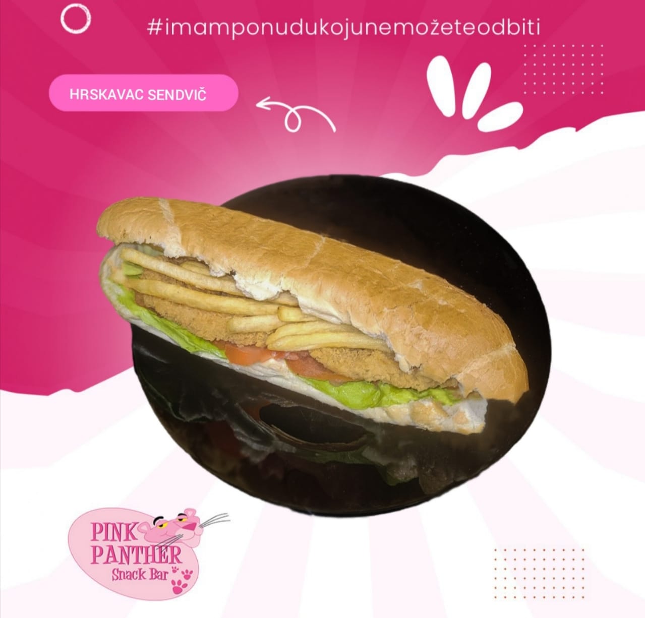 Stuffed Croissant with Eggs & Cheese